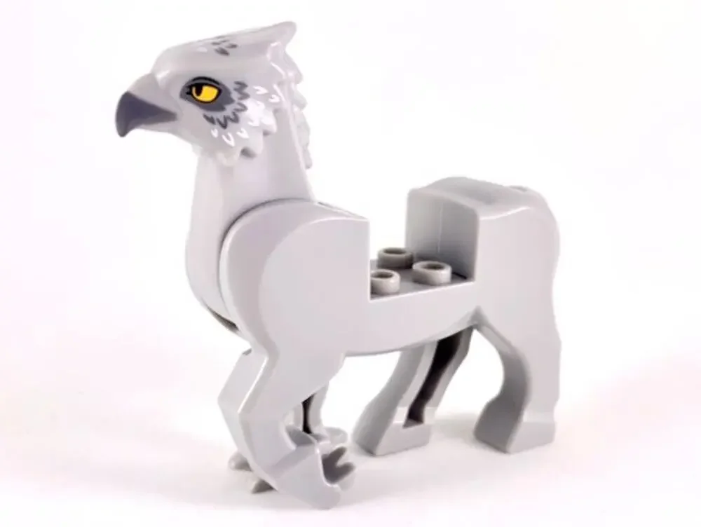 LEGO® Part 50100c01pb01 - Hippogriff Body with Dark Bluish Gray Beak